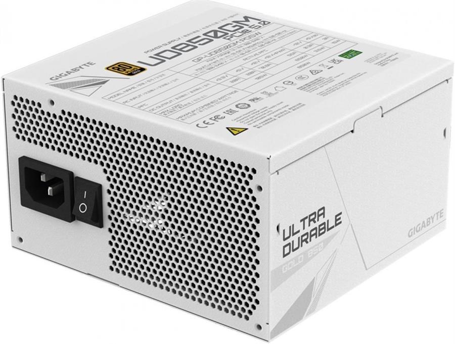 FUENTE GAMER GIGABYTE 850W 80 PLUS (BLANCA) PG5