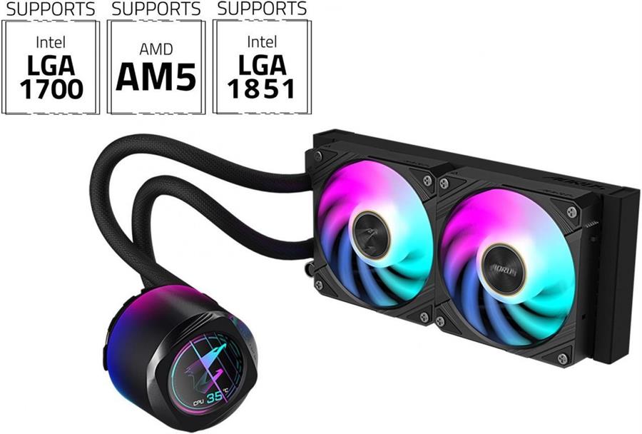 WATER COOLER GIGABYTE AORUS WATERFORCE X II 240