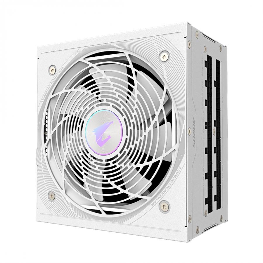 FUENTE GAMER GIGABYTE 850W PG5 ICE AORUS ELITE PLATINUM MODULAR ATX3.1 WHITE